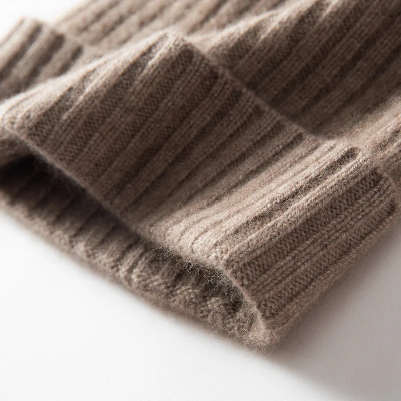 Cashmere Knitted Hats For Men And Women