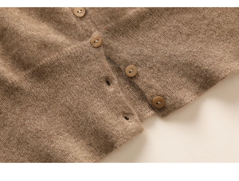 Cashmere Pullover Knitted Sleeveless Sweater Vest